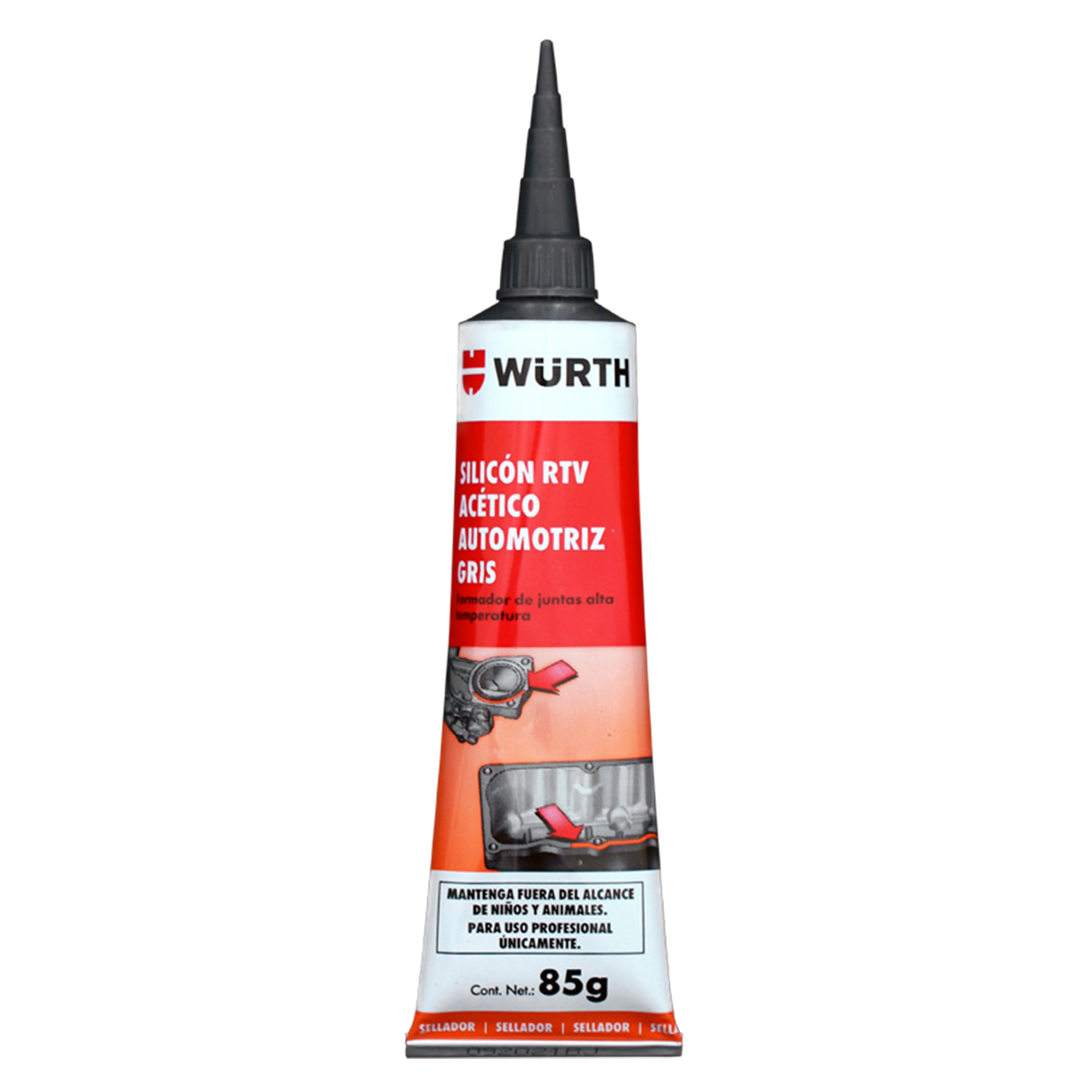 WURTH | Silicon RTV acetico automotriz