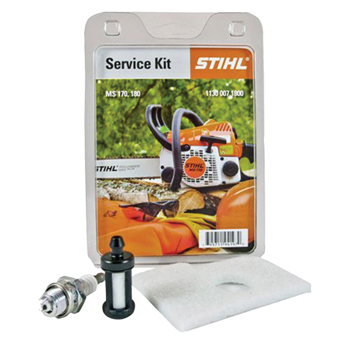 STIHL | Kit de servicio bujia + filtro para MS 170 y MS 180