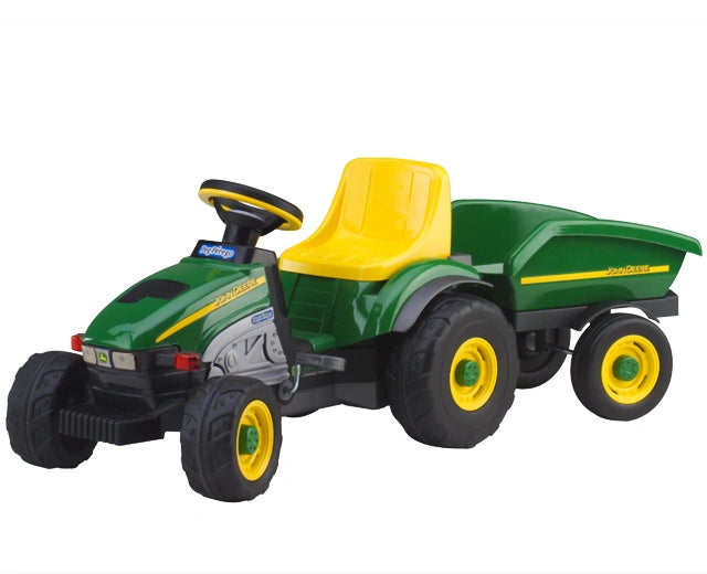 Peg Perego | John Deere montable de pedales de tractor cargador con pala