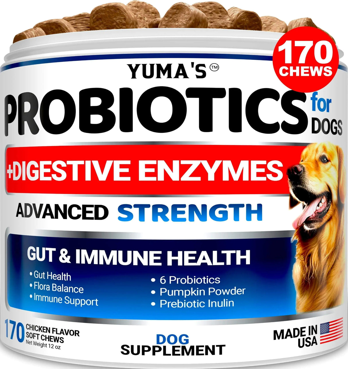 YUMA´S | Probioticos masticables para perro