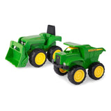 TOMY | John Deere tractor y dompe para arenero y playa