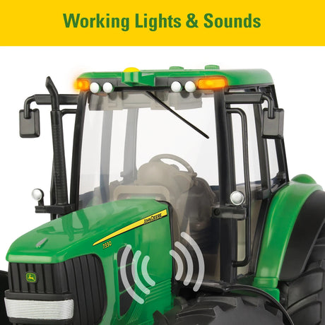 TOMY | John Deere tractor 7330 con luces y sonido