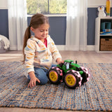 TOMY | John Deere tractor Monster Treads con luces y sonido