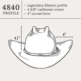 STETSON | Sombrero vaquero El Patron 48 Premier 30X