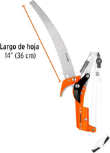 TRUPER | Cortador de ramas altas 14"