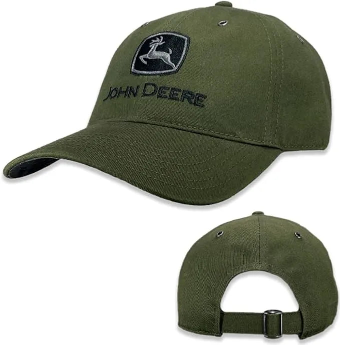 JOHN DEERE | Gorra verde militar en visera