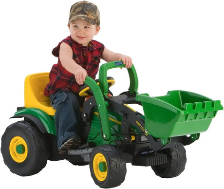 Peg Perego | John Deere montable electrico de tractor con pala