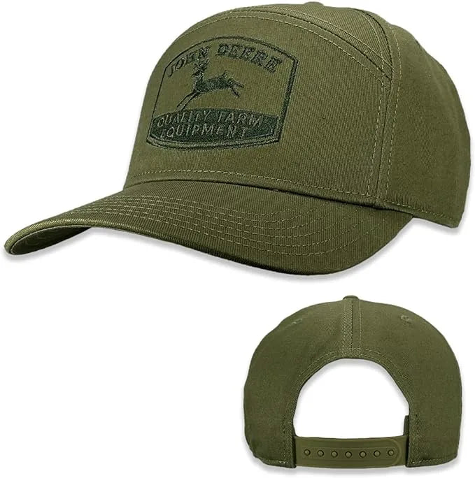 JOHN DEERE | Gorra retro verde olivo