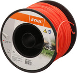 STIHL | Hilo de corte rojo para desbrozadora de 2.7mm/.105 pulgadas