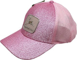 JOHN DEERE | Gorra rosa brillante con malla rosa