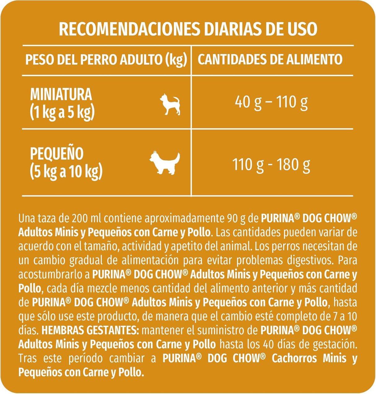 PURINA | Dog Chow Extralife comida para perro razas pequeñas y mini 7.5kg