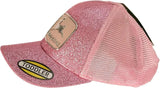 JOHN DEERE | Gorra para niños pequeños rosa brillante con malla