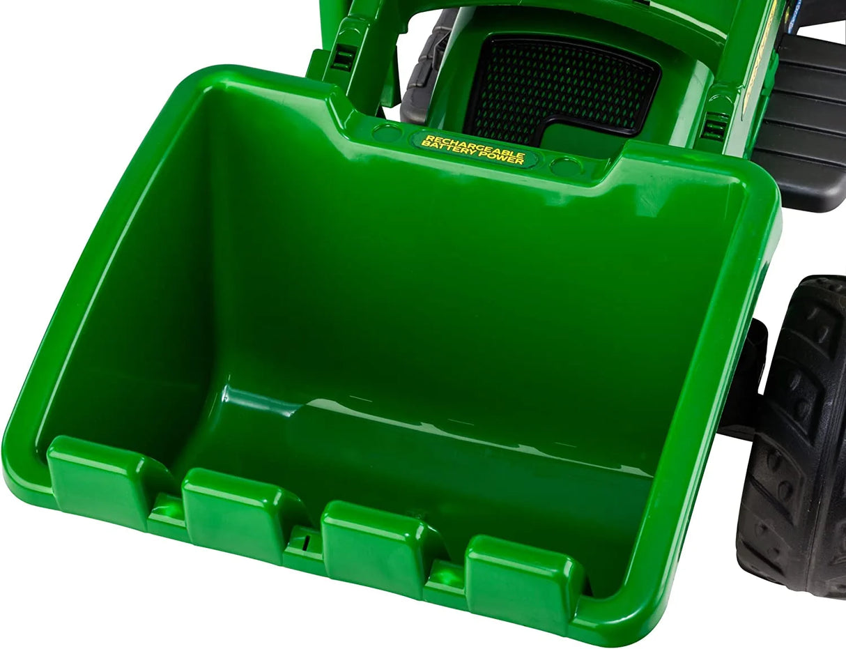 Peg Perego | John Deere montable electrico de tractor con pala