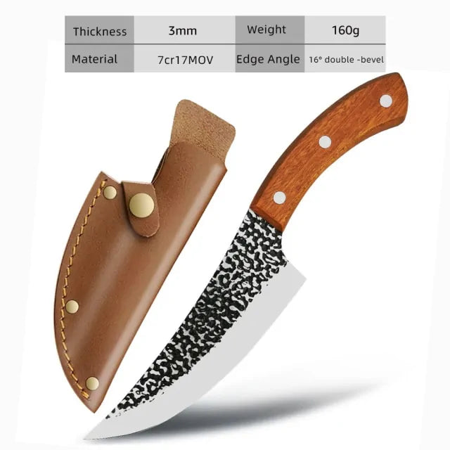 AgroStable | Cuchillo de cocina estilo caceria