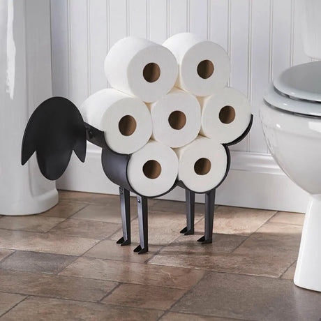 AgroStable | Porta rollos de baño decorativo de oveja