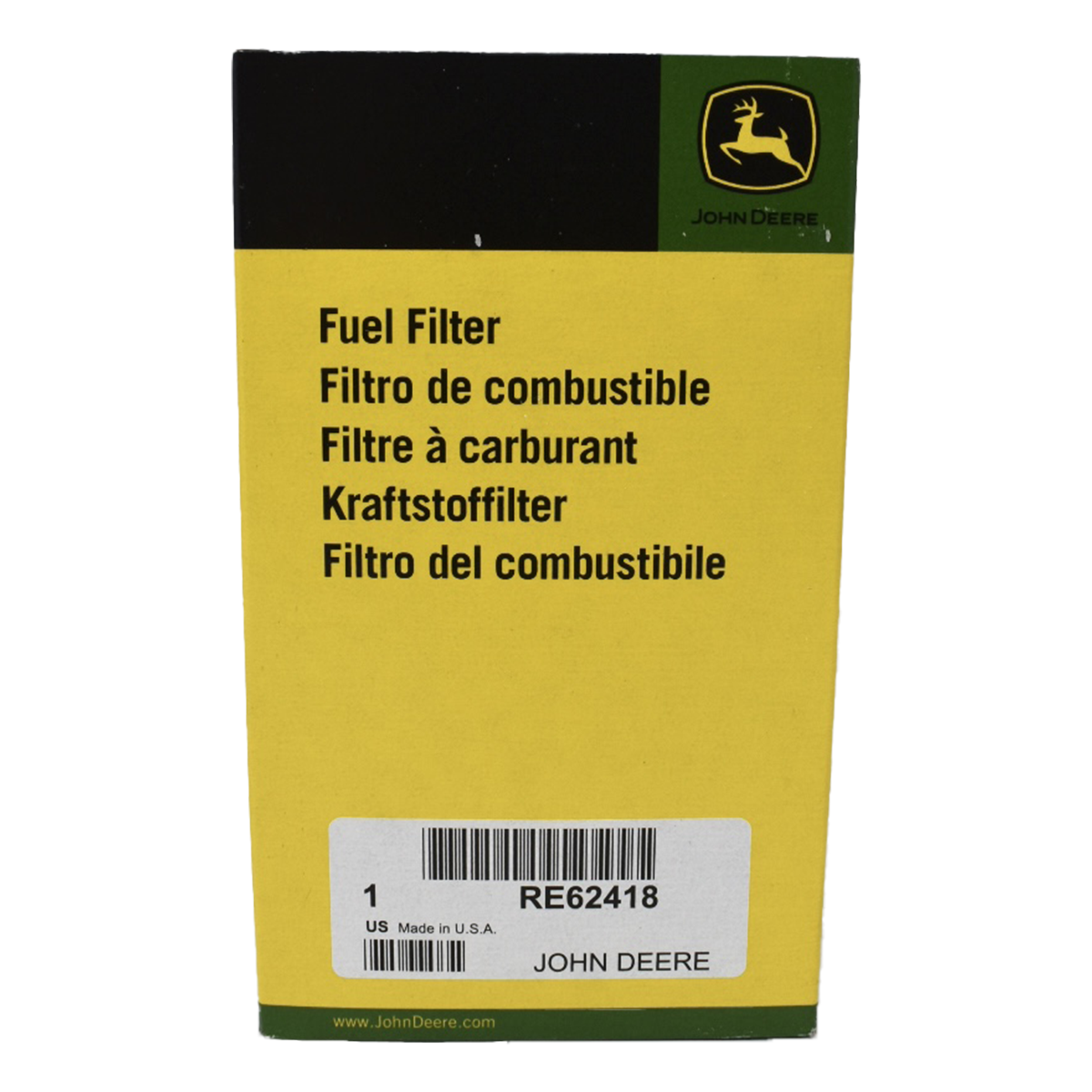 JOHN DEERE | Filtro de combustible diesel para tractor RE62418