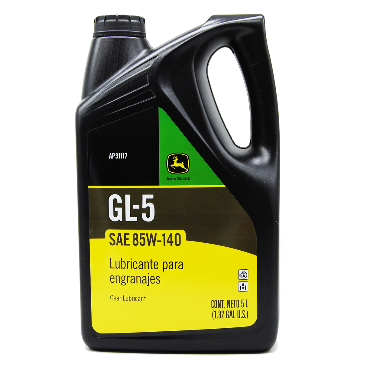 JOHN DEERE | Aceite para engranes GL5 SAE 85W140 5lts