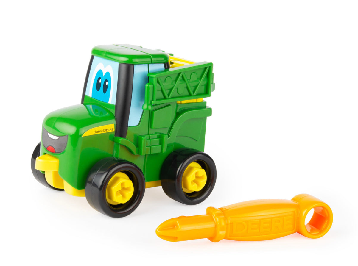 TOMY | John Deere tractor aspersora desarmable