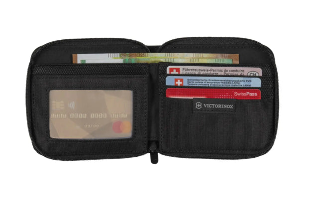 VICTORINOX | Cartera/Billetera de cierre con protector RFID 610395