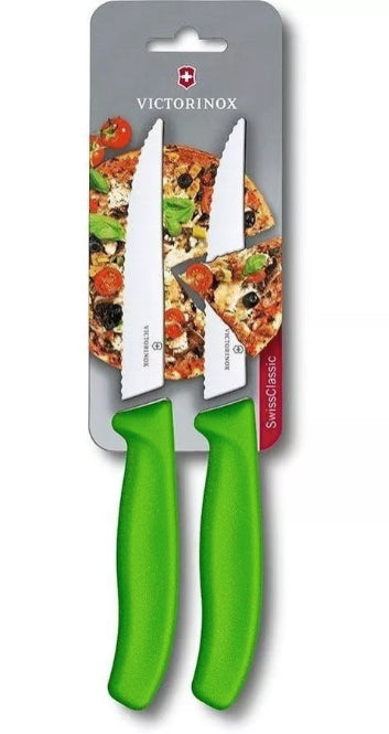 VICTORINOX | Cuchillos de sierra para pizza y bistec 6.7936.12L4B