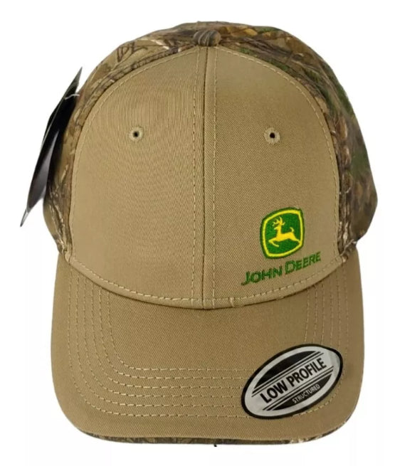 JOHN DEERE + REALTREE | Gorra camuflage khaki con velcro