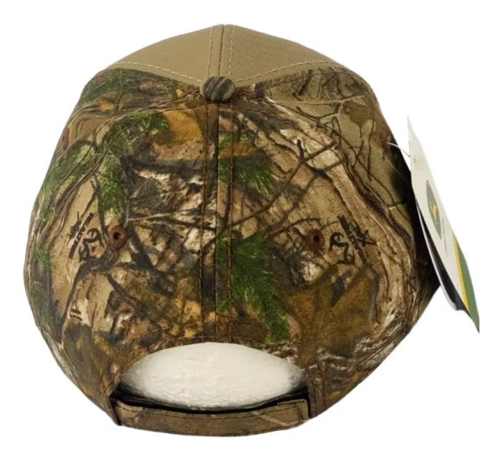 JOHN DEERE + REALTREE | Gorra camuflage khaki con velcro