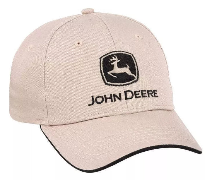 JOHN DEERE | Gorra cafe con cierre