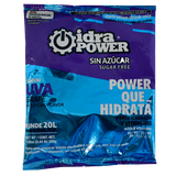 idraPOWER | Caja de 20 sobres de 200 g sin azucar para 20 Ltos