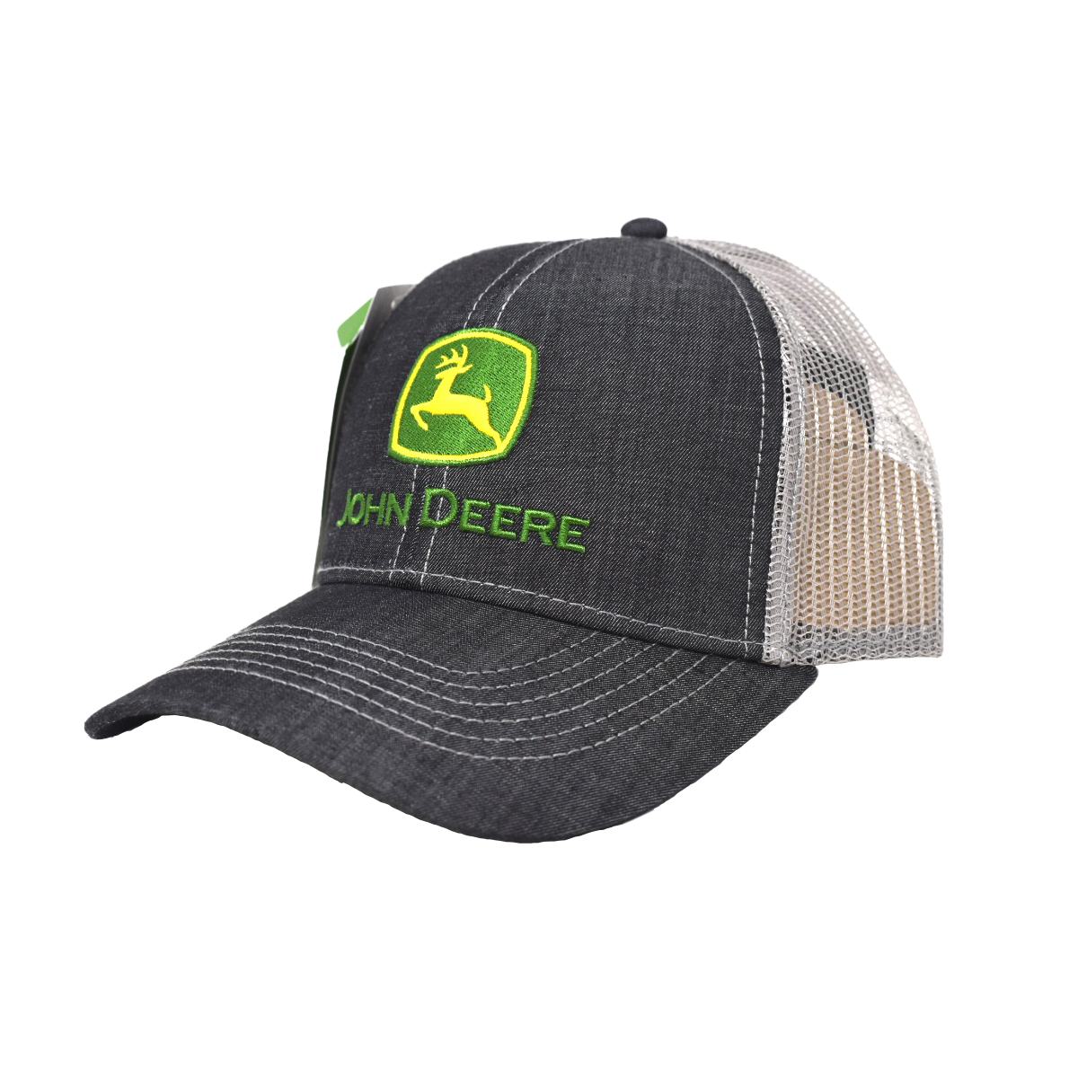 JOHN DEERE | Gorra gris con malla