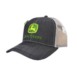 JOHN DEERE | Gorra gris con malla