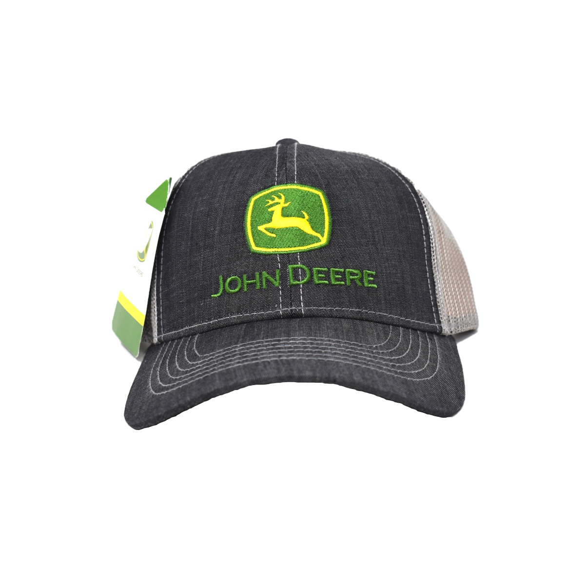 JOHN DEERE | Gorra gris con malla