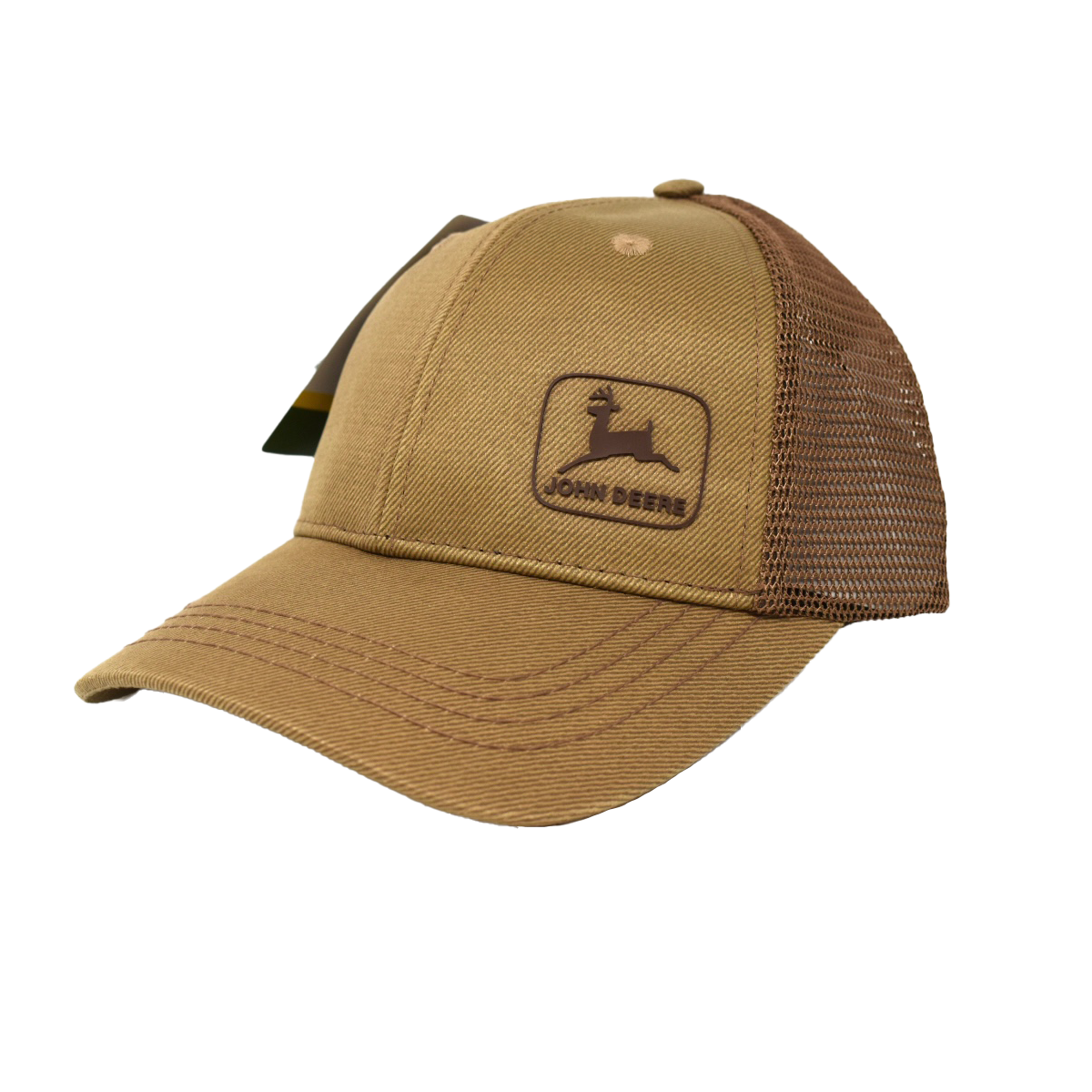 JOHN DEERE | Gorra cafe con malla