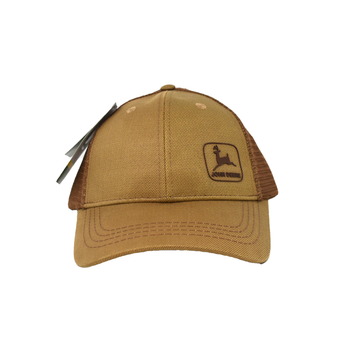 JOHN DEERE | Gorra cafe con malla