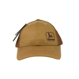 JOHN DEERE | Gorra cafe con malla