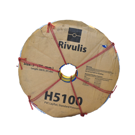 Rivulis | Manguera Layflat de 3" con 91MTS