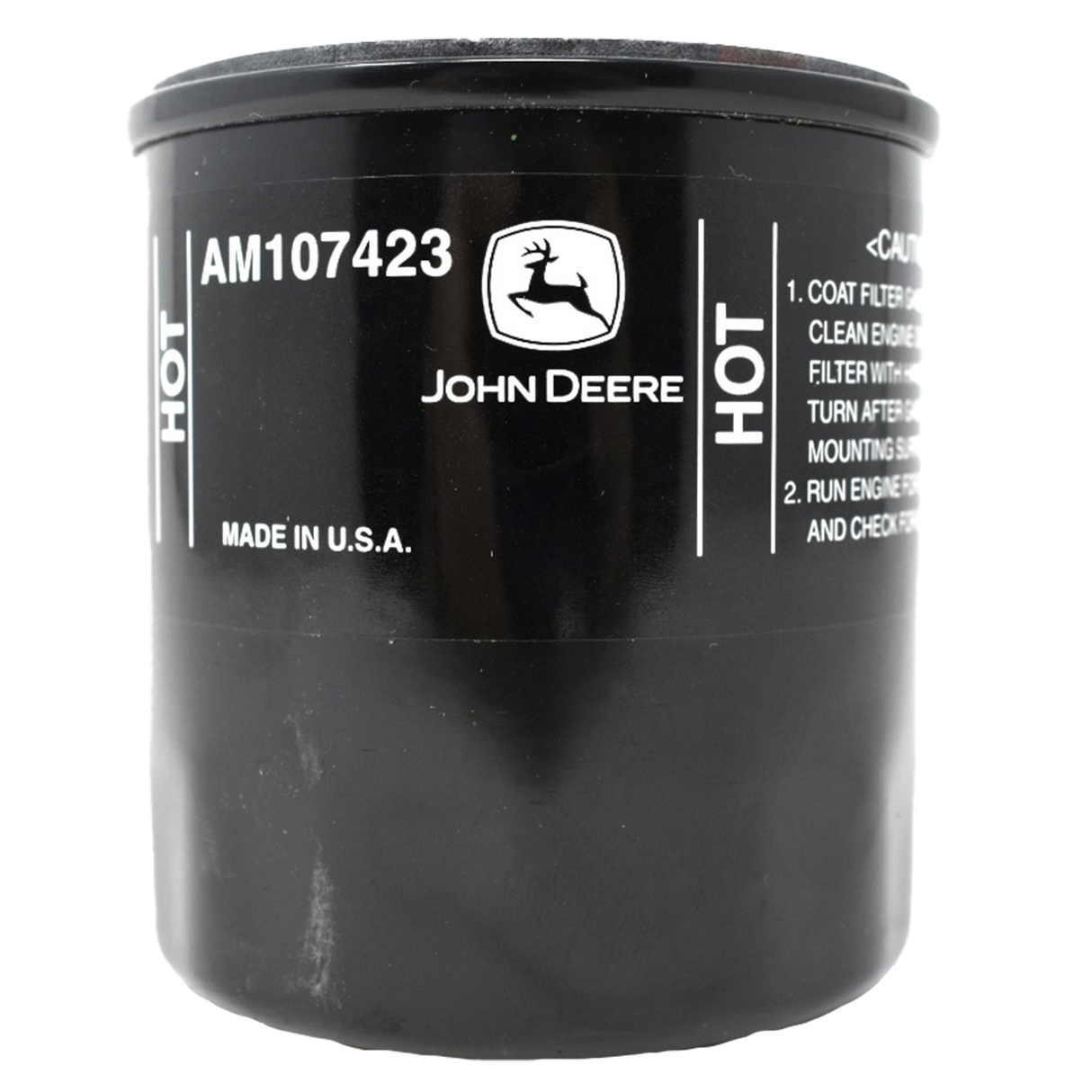 JOHN DEERE | Filtro de aceite roscable original AM107423