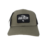 JOHN DEERE | Gorra verde y negro con malla