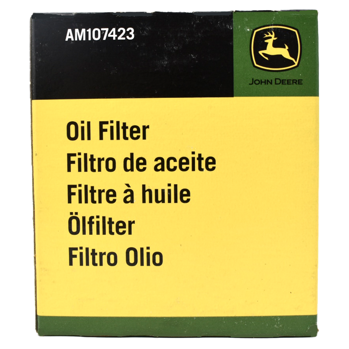 JOHN DEERE | Filtro de aceite roscable original AM107423