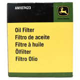 JOHN DEERE | Filtro de aceite roscable original AM107423