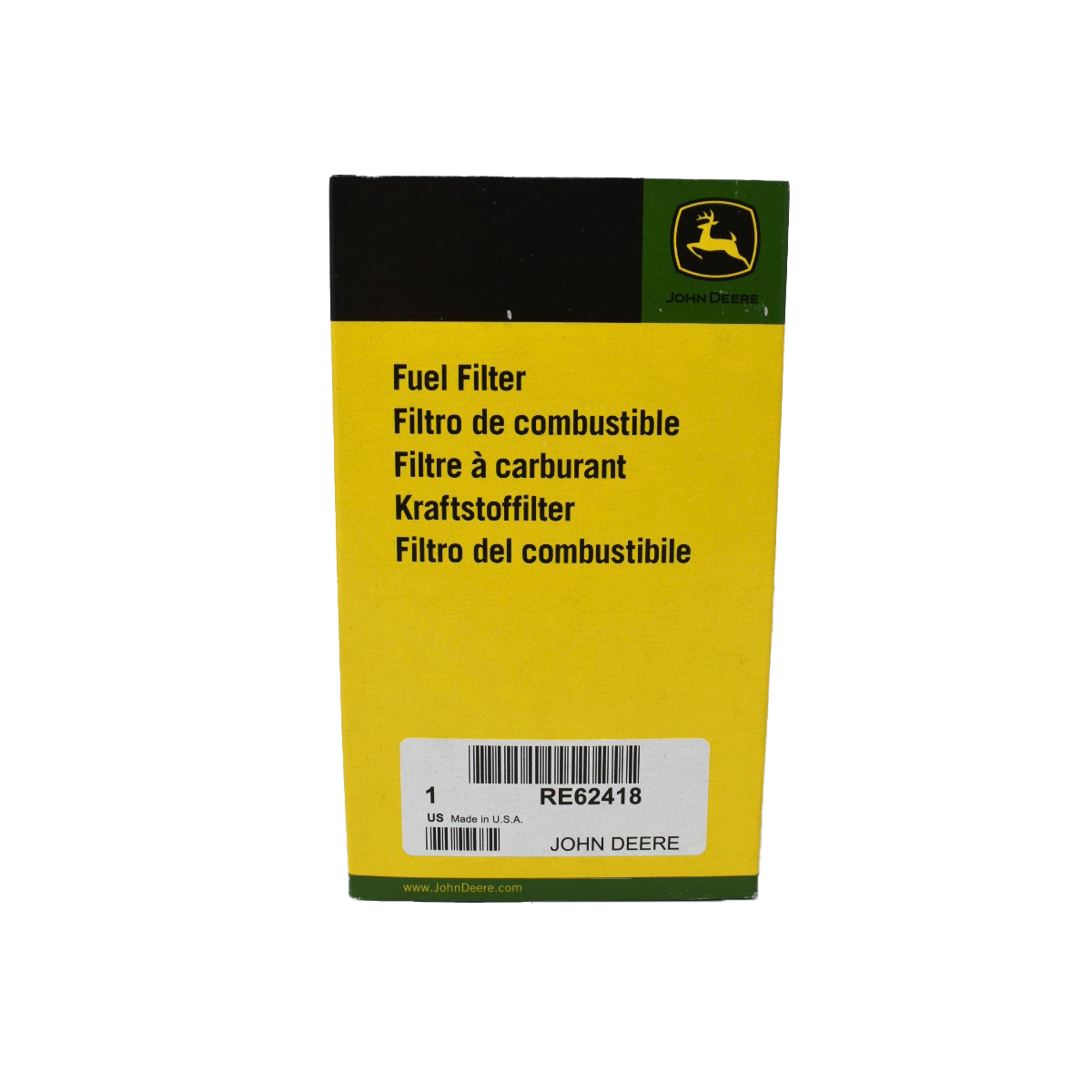 JOHN DEERE | Filtro de combustible diesel para tractor RE62418