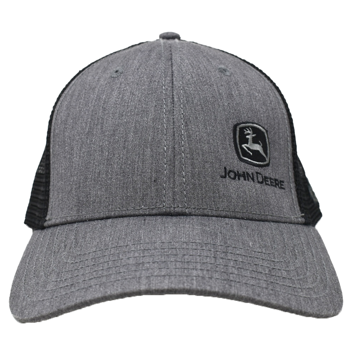 JOHN DEERE + The North Face | Gorra gris con malla negra