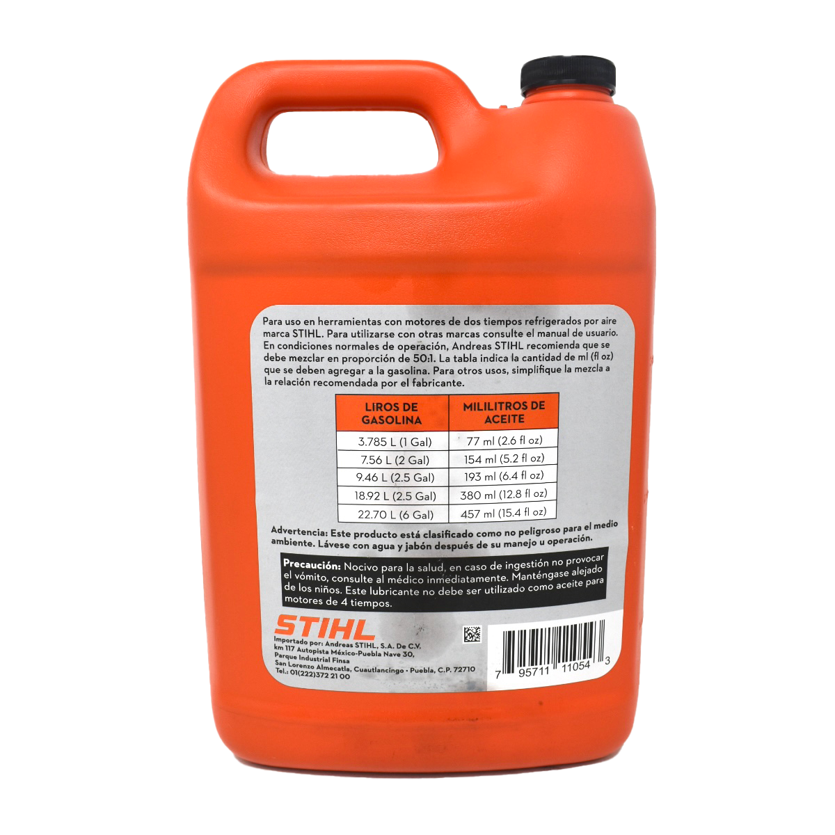 STIHL | Aceite para motor de 2 tiempos 3.785 L