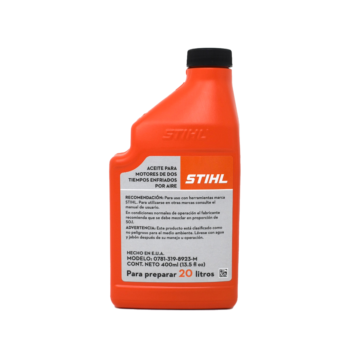 STIHL | Aceite para motor de 2 tiempos 400 ml