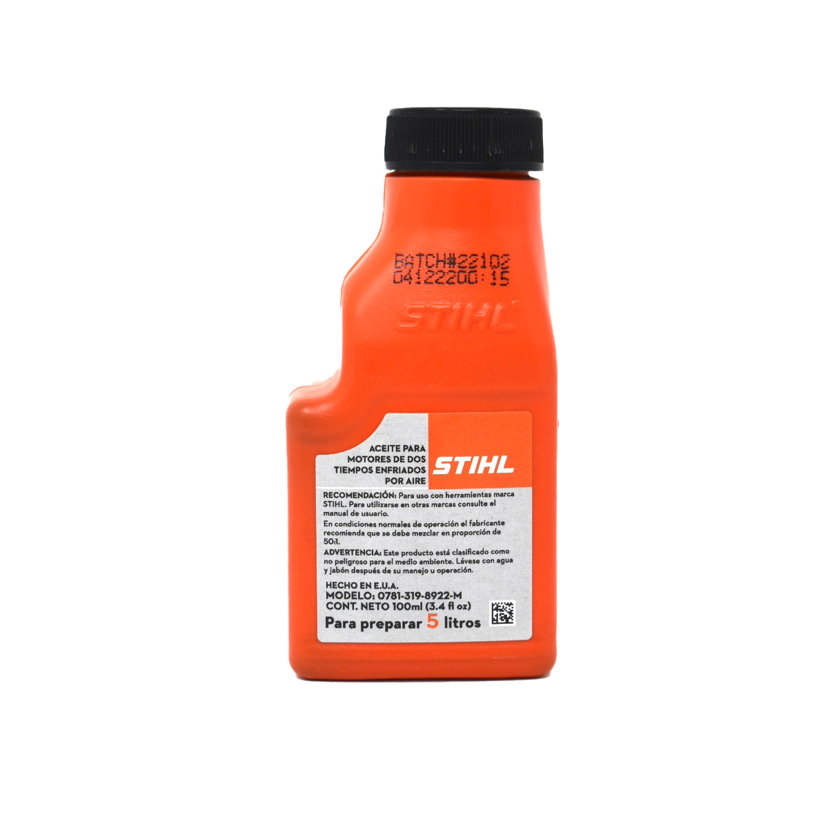 STIHL | Aceite para motor de 2 tiempos 100 ml