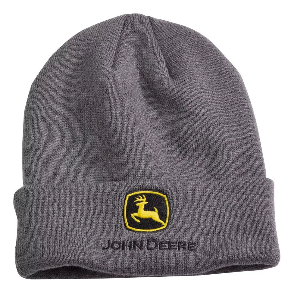 JOHN DEERE | Gorro beanie gris obscuro