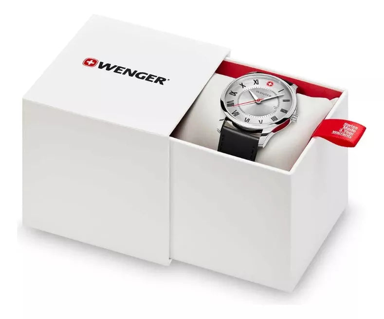 WENGER | Reloj suizo para daballero City Classic negro