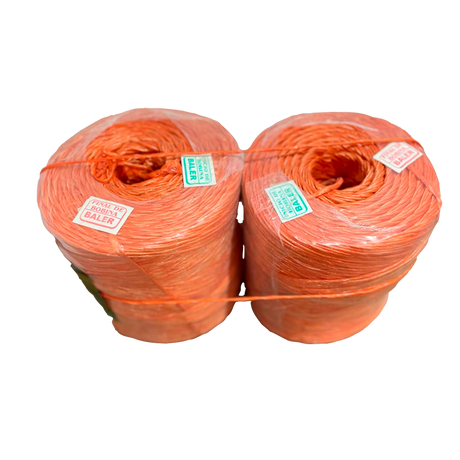 AgroStable | Pack de 2 rollo bobina de hilo naranja 4.5 kg calibre 4