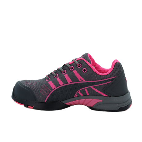 PUMA SAFETY | Tenis seguridad industrial gris-rosa mujer 914