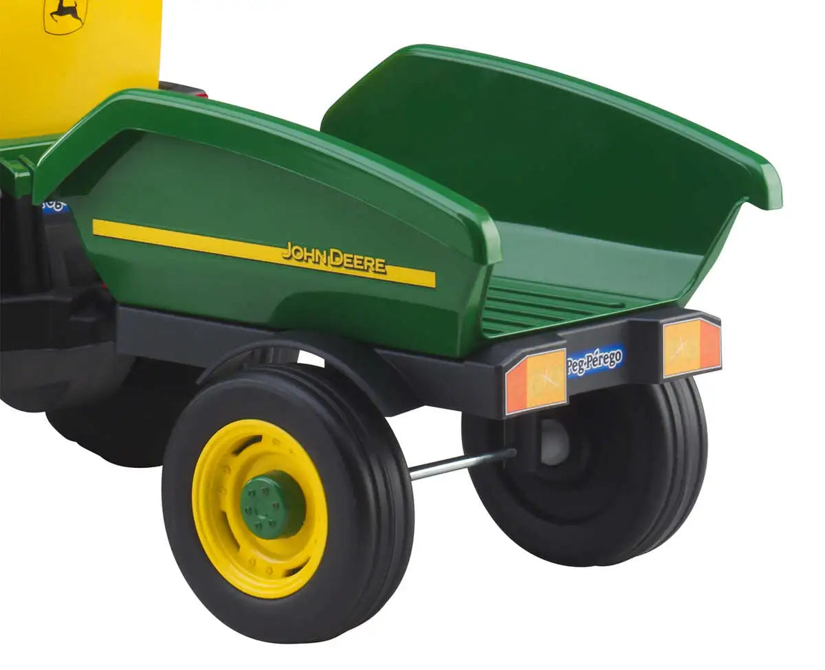 Peg Perego | John Deere montable de pedales de tractor cargador con pala