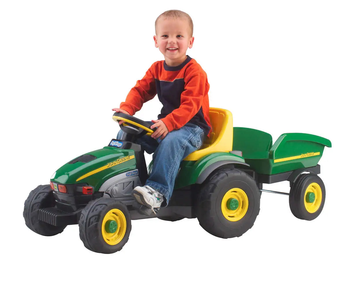 Peg Perego | John Deere montable de pedales de tractor cargador con pala